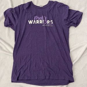 Mak’s Warriors Purple T-shirt